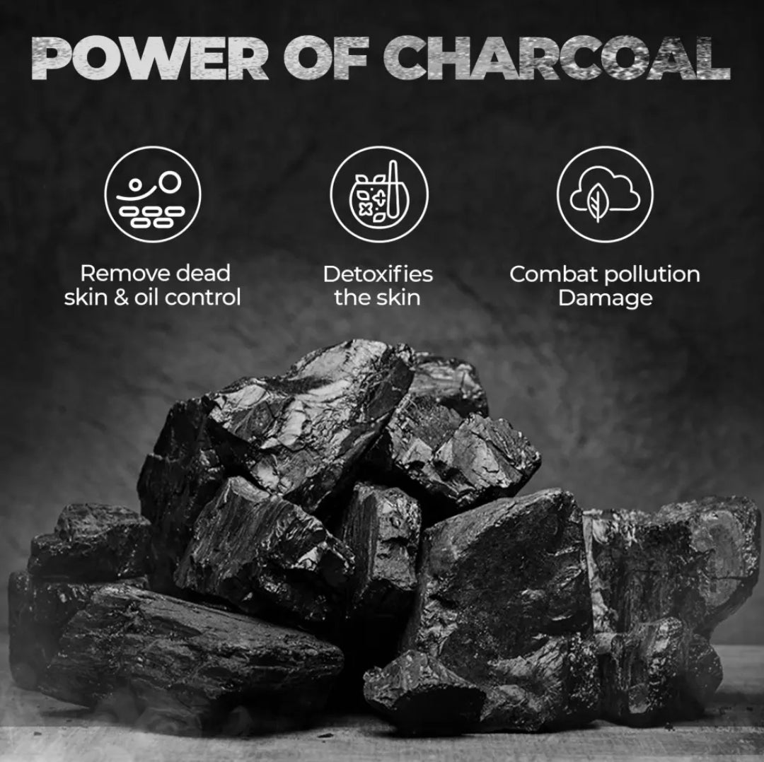 Charcoal Cream Scrub for Men & Women