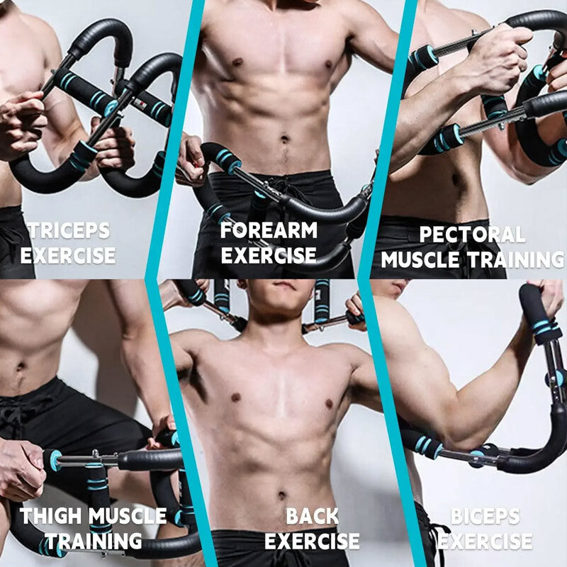 2025 Saker Twister Arm Trainer Adjustable Chest Workout Equipment Detachable